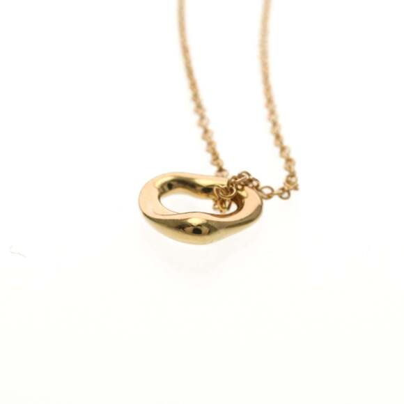 TIFFANY 18k Gold Heart Necklace